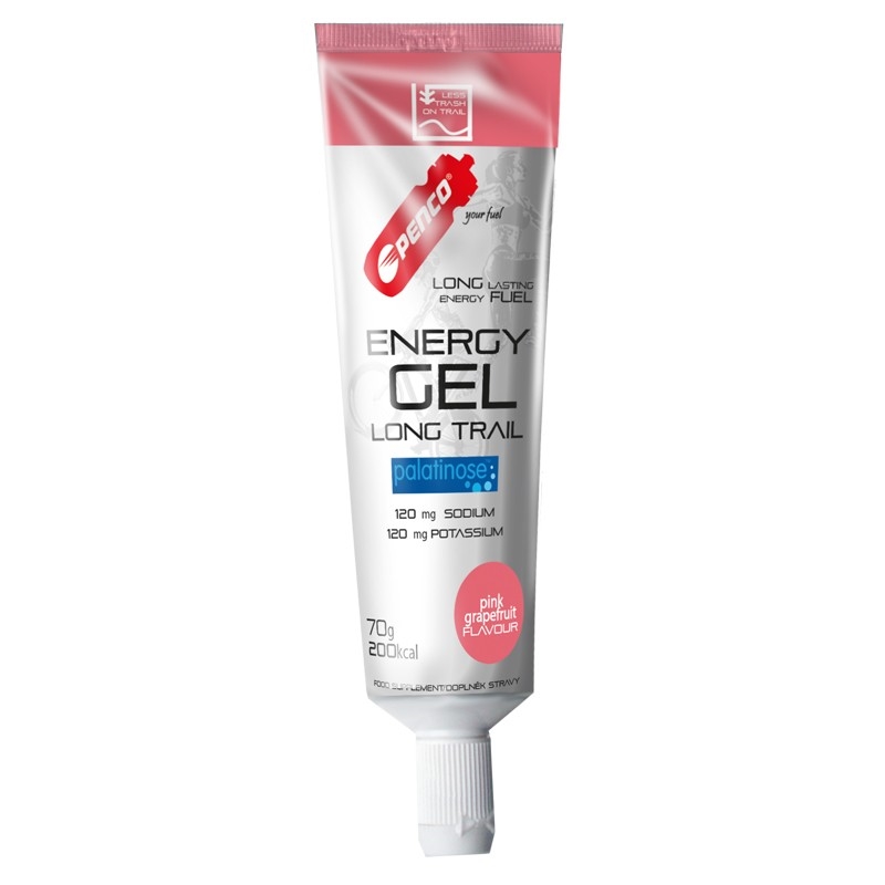 Penco Energy Gel Long Trail, tuba, 70 g růžový grep