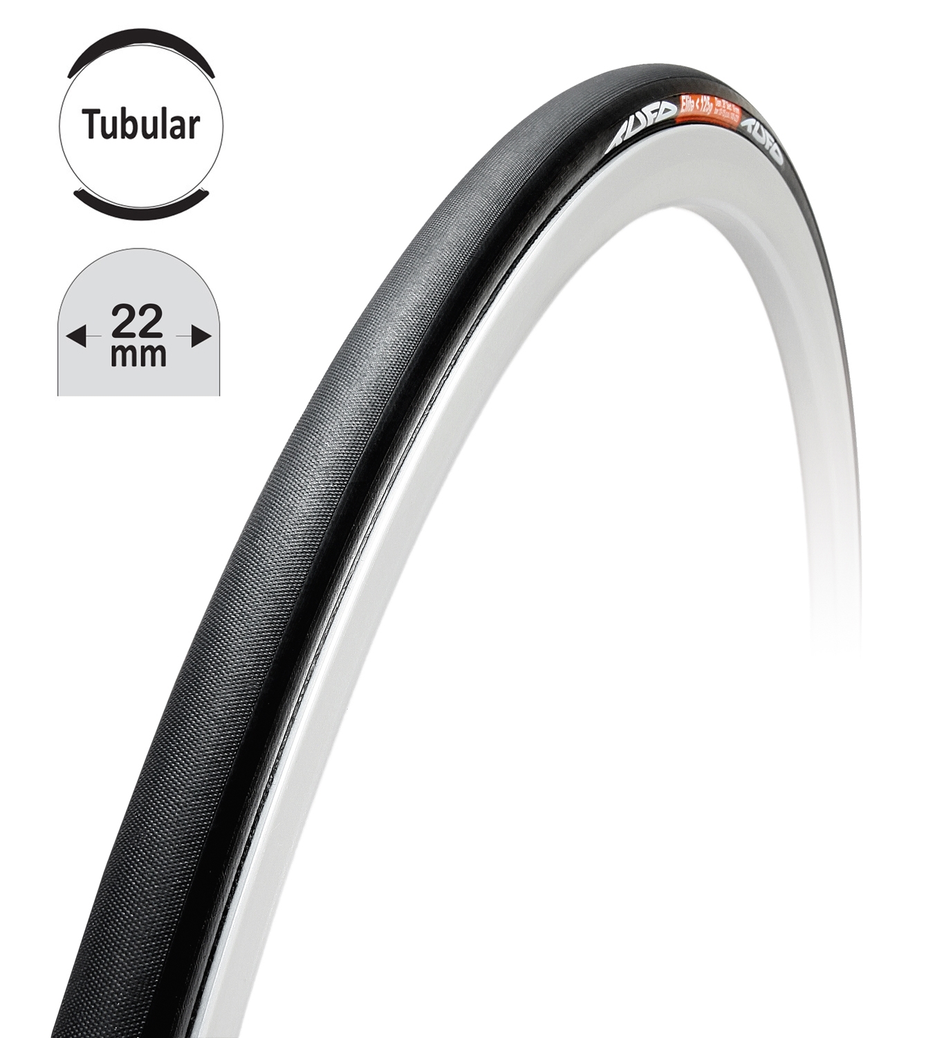 Galuska TUFO ELITE 135g černo-černá 28"/22mm