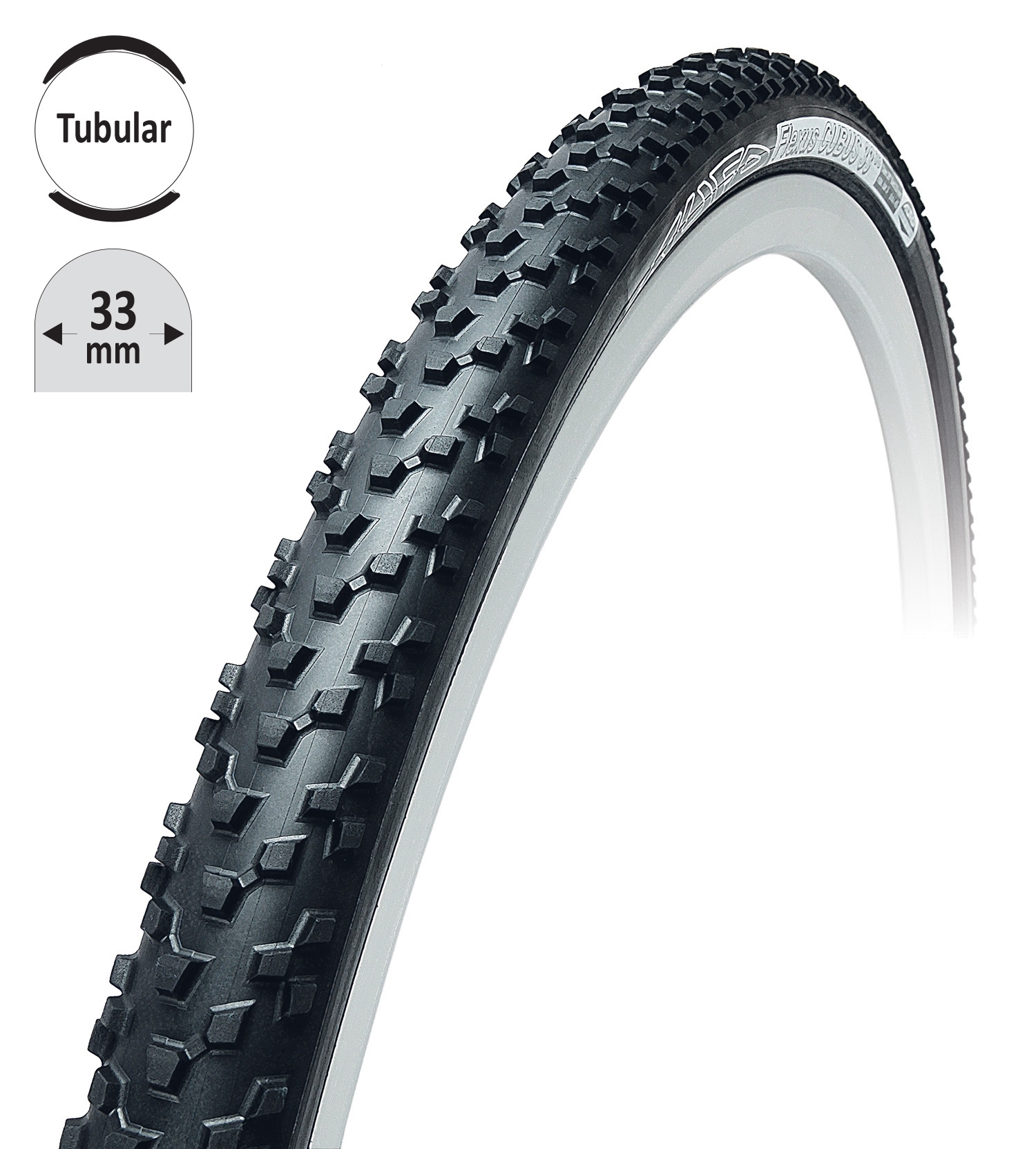 Galuska TUFO FLEXUS CUBUS 33SG cross černá 28"/33mm