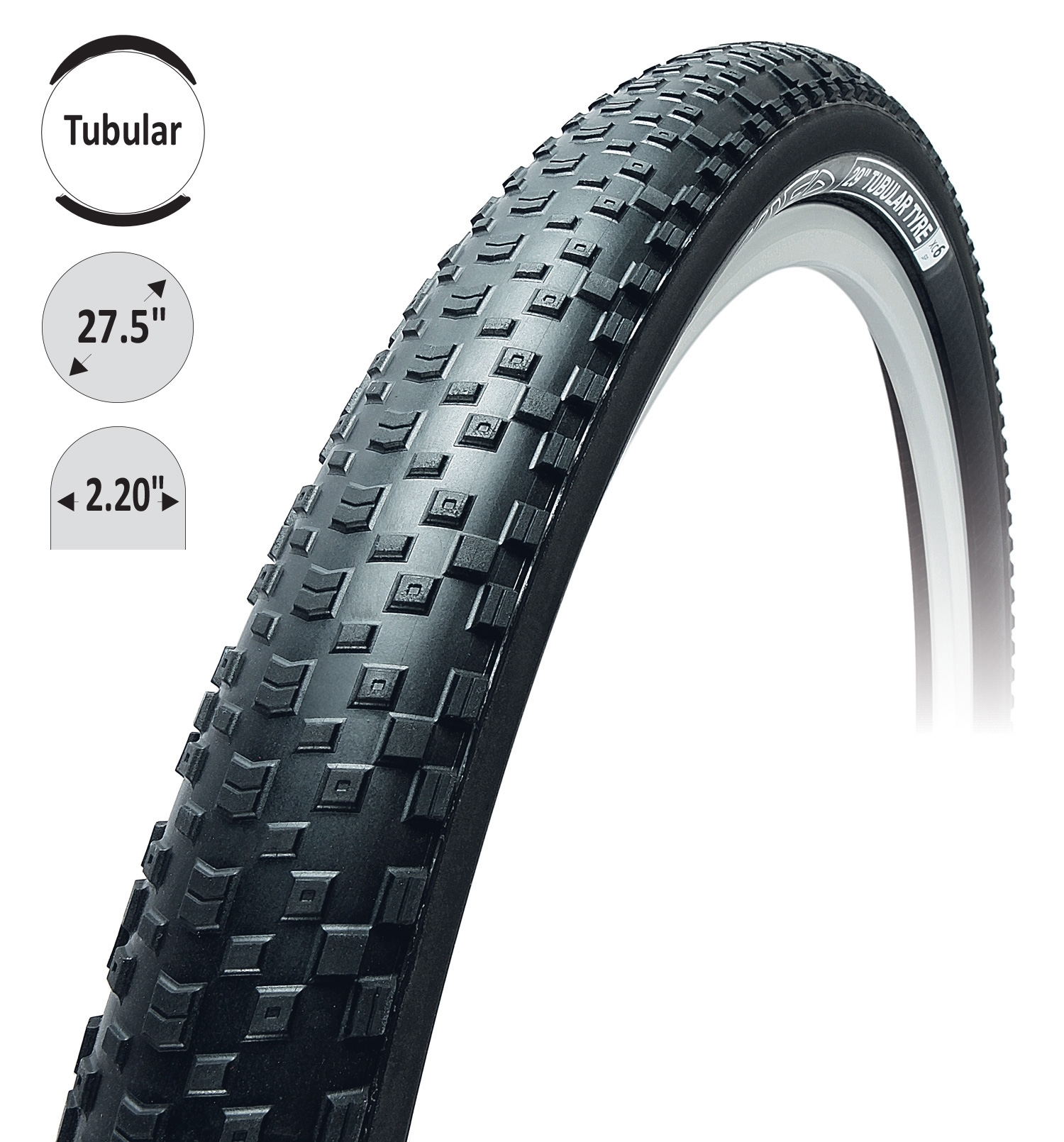 Galuska TUFO mtb XC6 27,5" SP černá 27,5"x 2,2