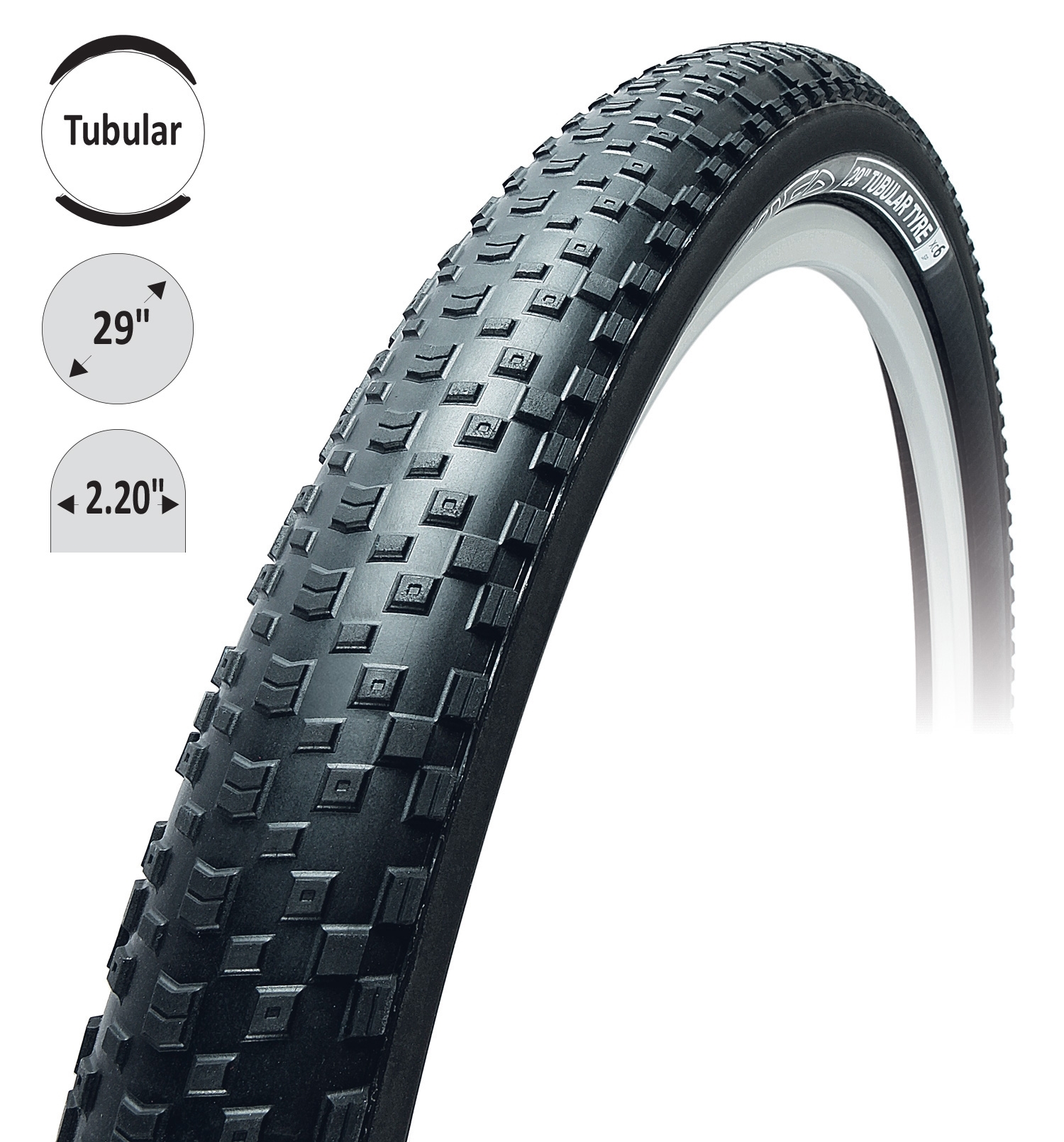 Galuska TUFO mtb XC6 29" SP černá 29"x 2,2