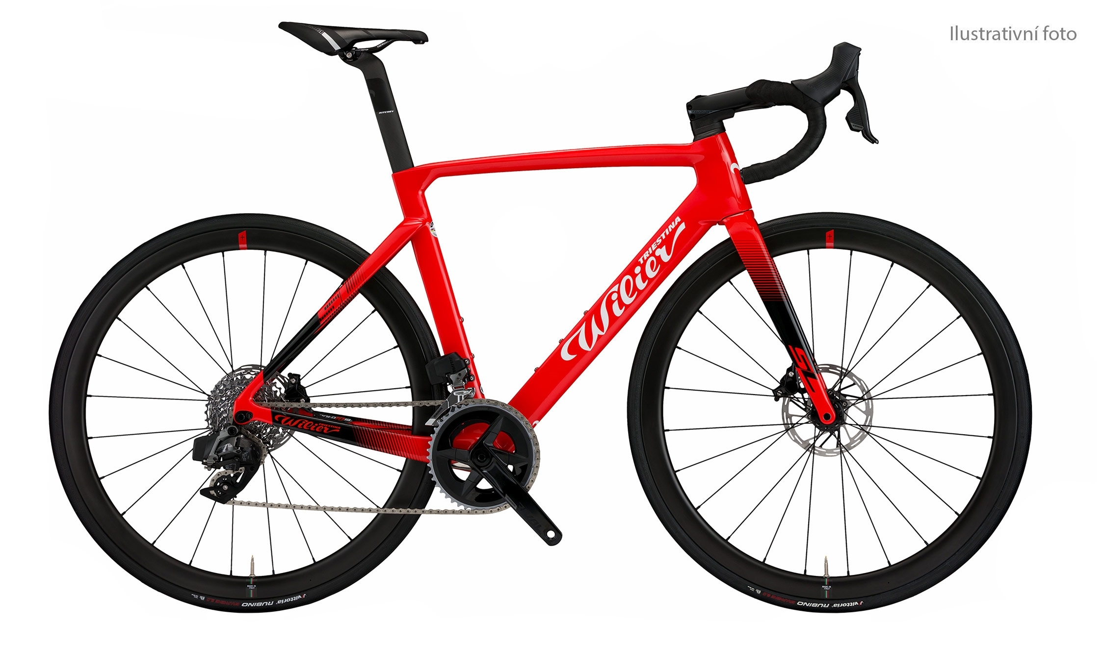 Wilier CENTO10 SL Disc+Chorus 2x12+NDR38 red black M