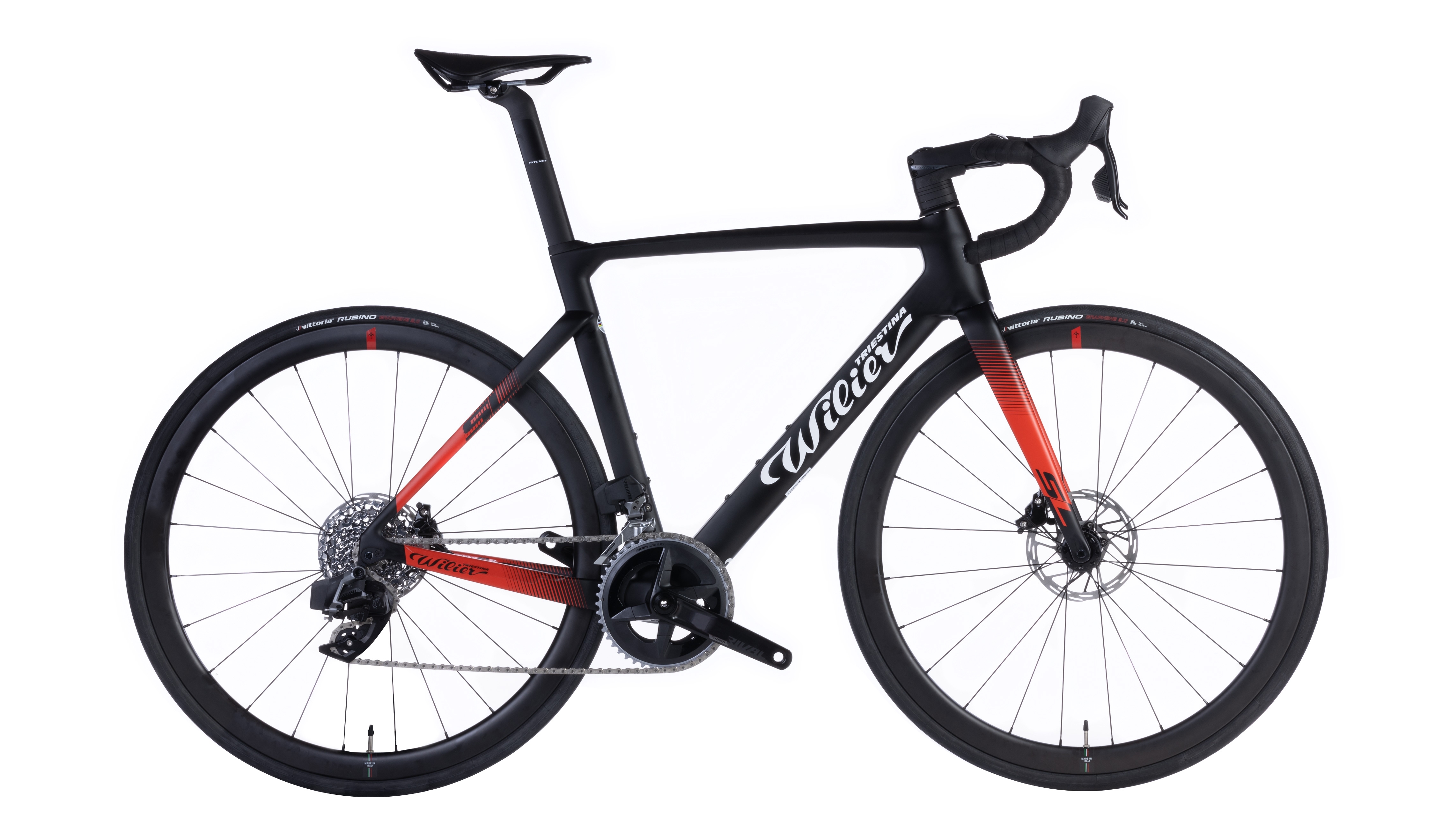 Wilier CENTO10 SL Disc+RIVAL AXS+NDR38 black red S