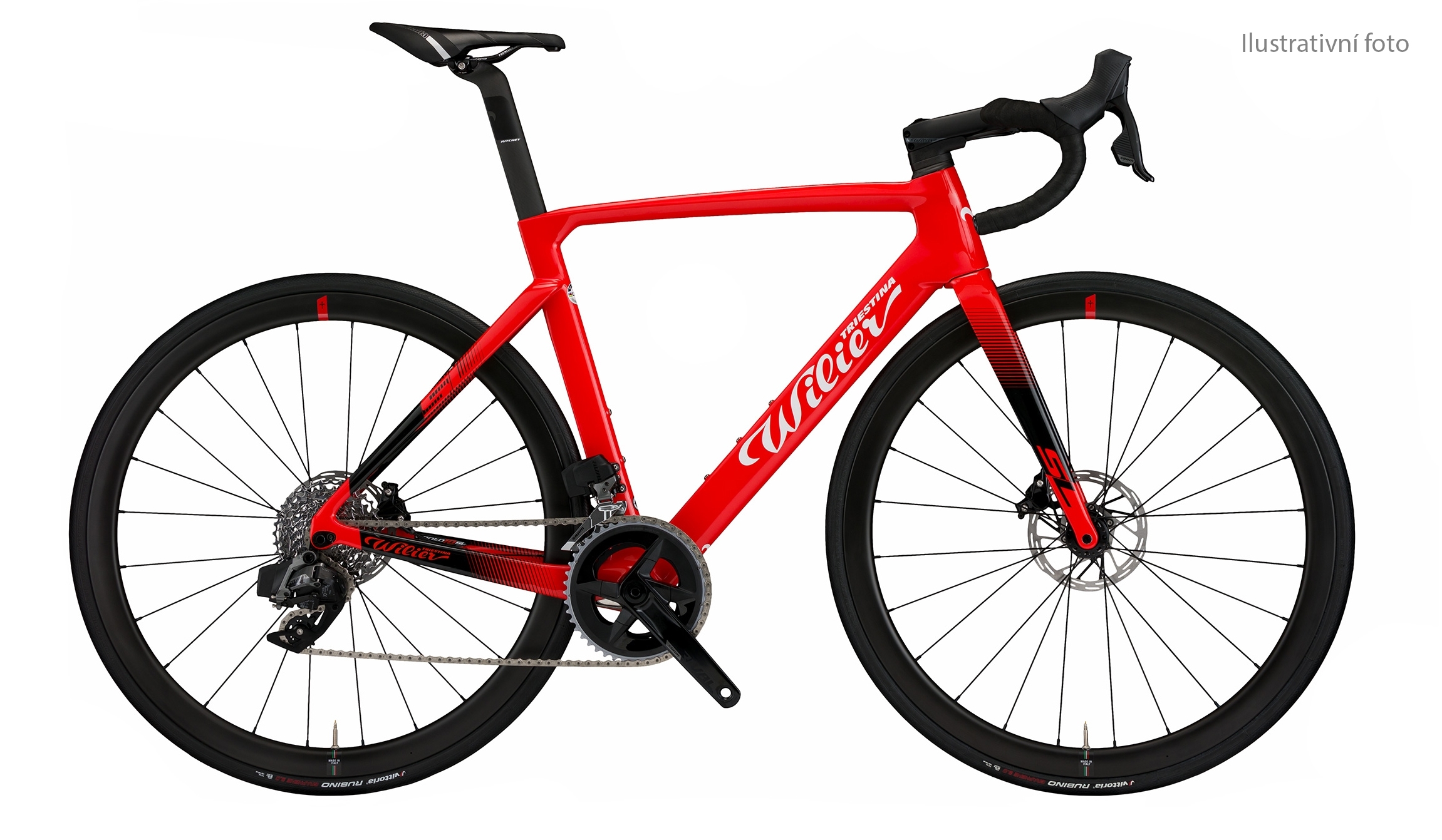 Wilier CENTO10 SL Disc+ ULTEGRA Di2 +RS171 red blk L