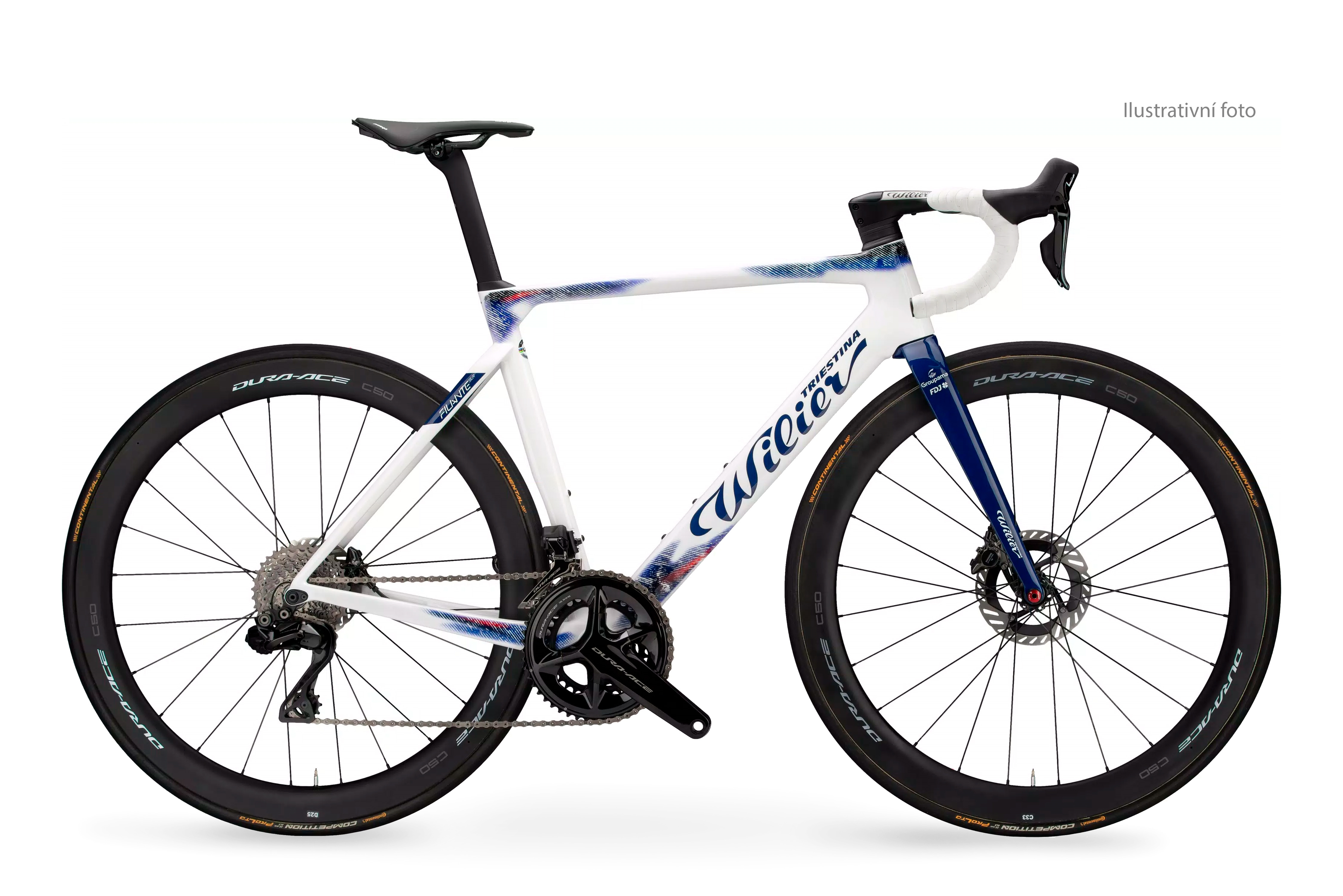 kolo FILANTE SLR+D.A. Di2 2x12+SLR42 FDJ