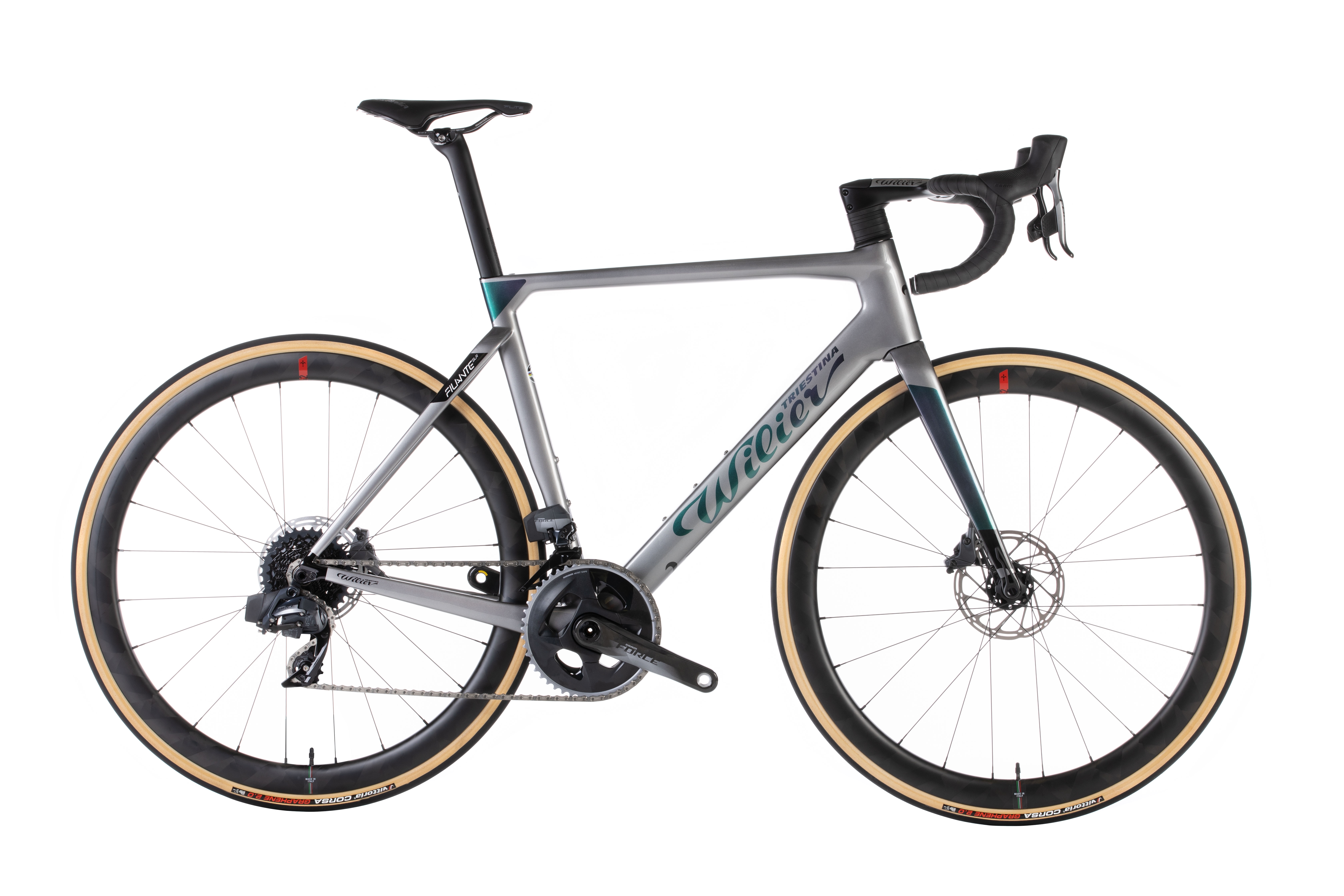 Kolo FILANTE Disc+FORCE AXS+SLR42 grey iride L