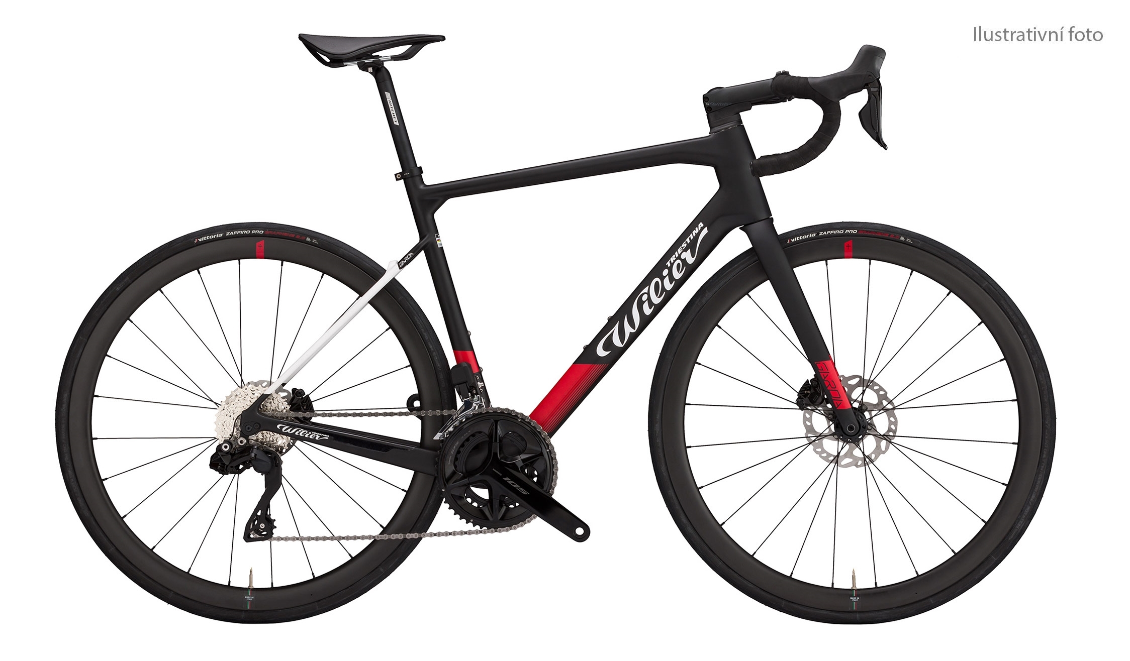 Wilier GARDA Disc+ 105 Di2 +NDR38 black red S