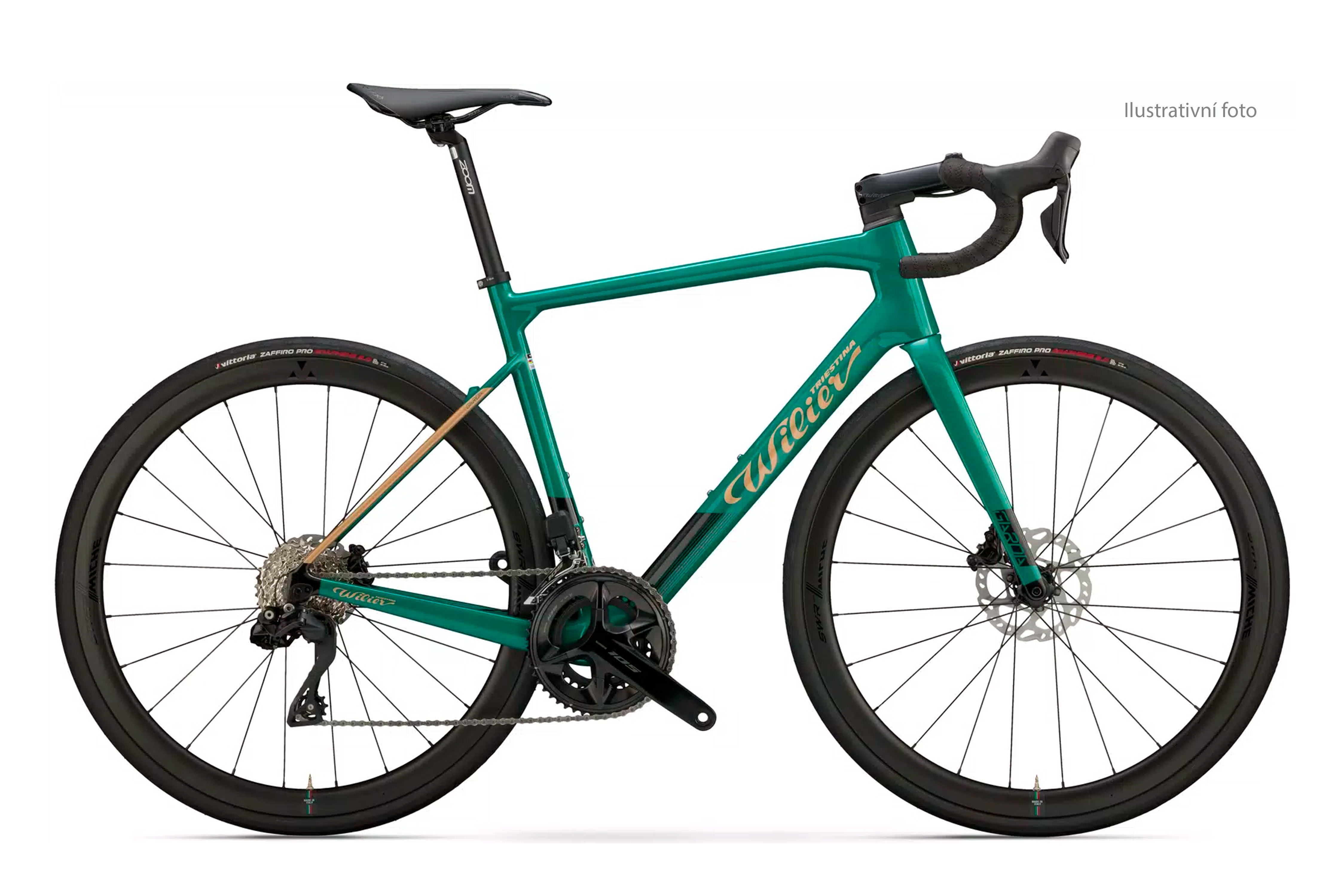 Wilier GARDA Disc+RIVAL AXS+SWR40 green gold L