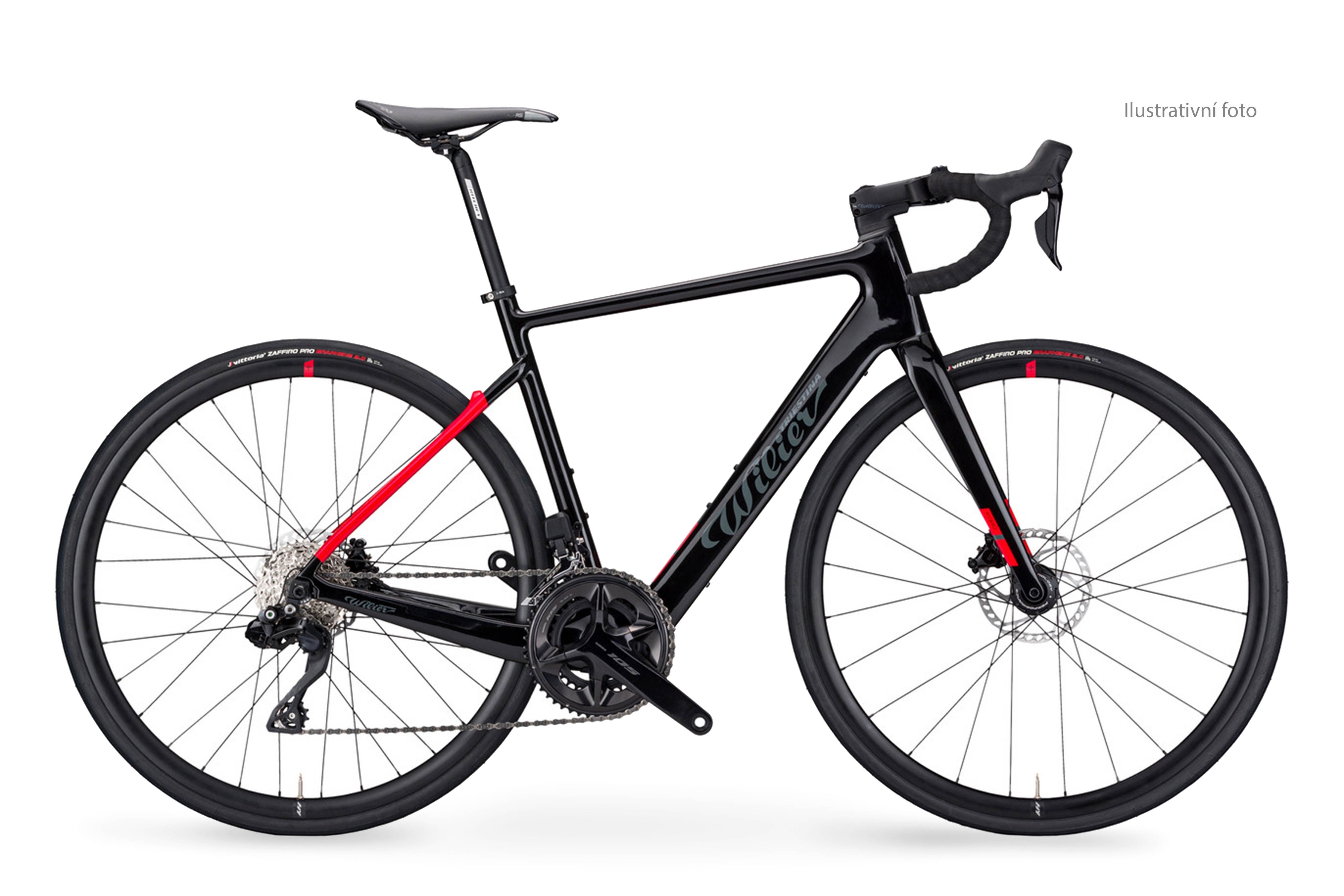 Wilier GARDA HY + 105 Di2 + NDR28 black red S