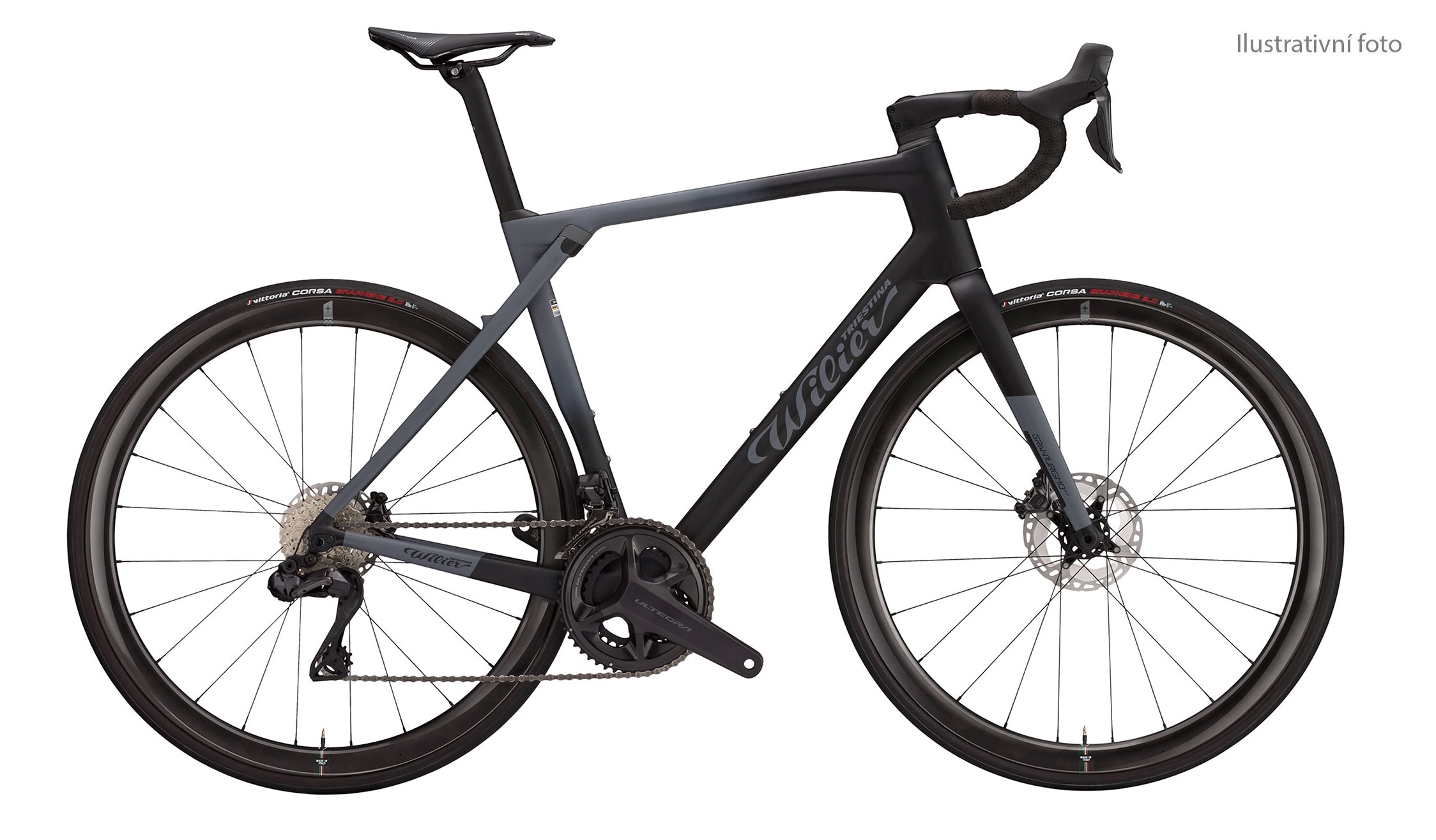 Wilier GRANTURISMO Disc+ FORCE AXS + SLR38 black S