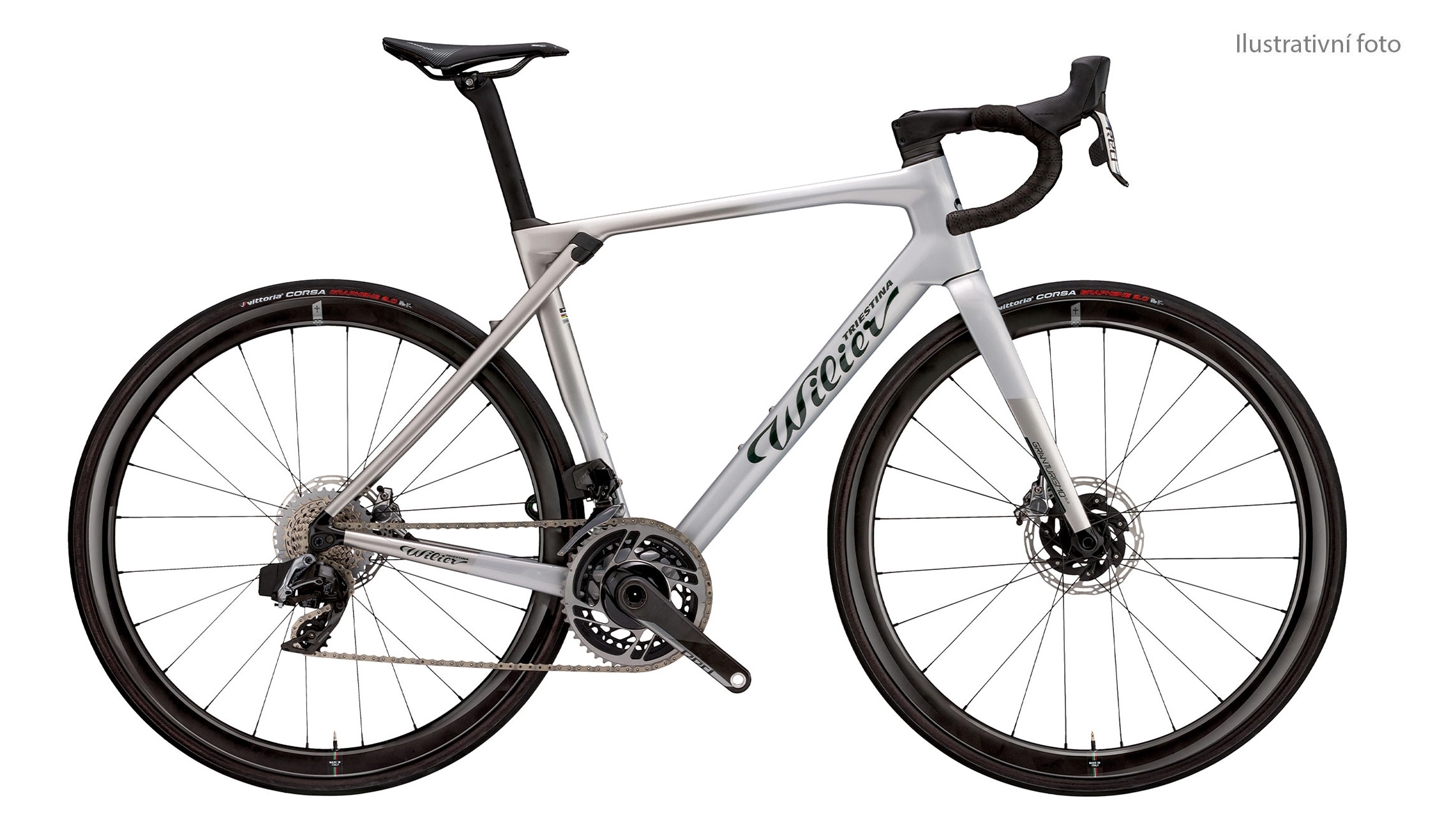 Wilier GRANTURISMO Disc+ULTEGRA Di2+SLR38 silver L