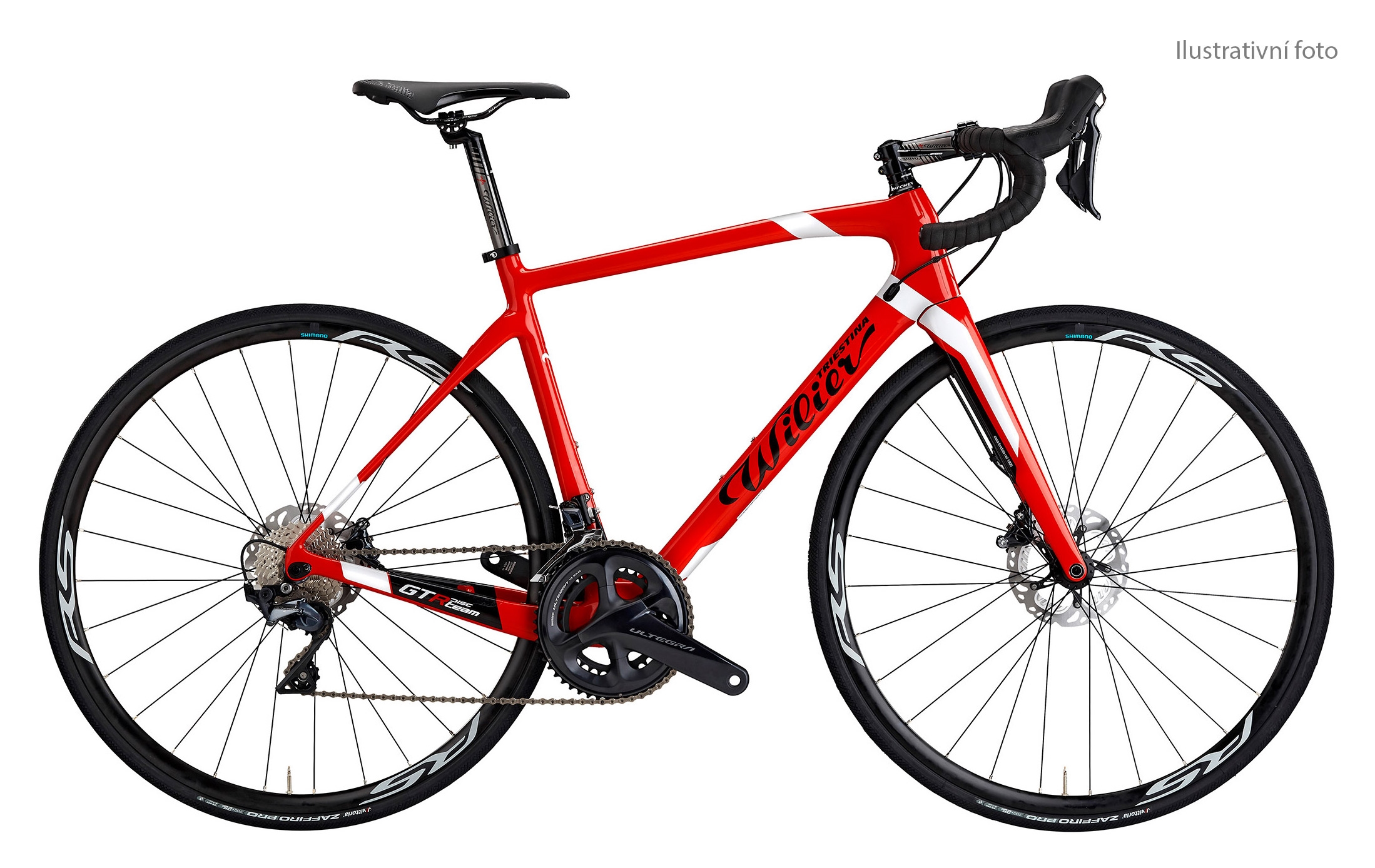 Wilier GTR TEAM 2021 Disc+ULTEGRA+RS171 red white M