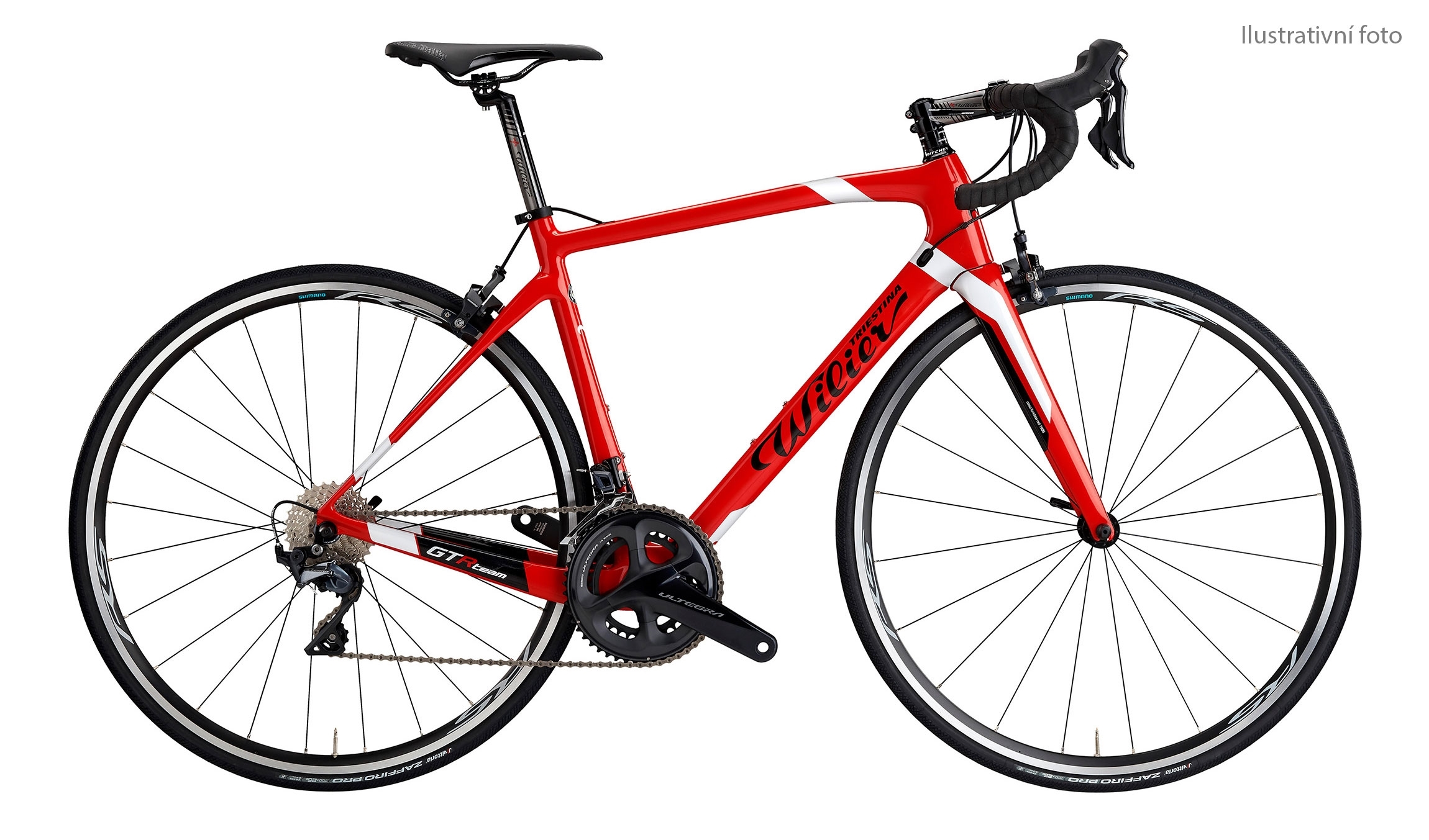 kolo GTR TEAM Ráf.+ULTEGRA+RS100 red white