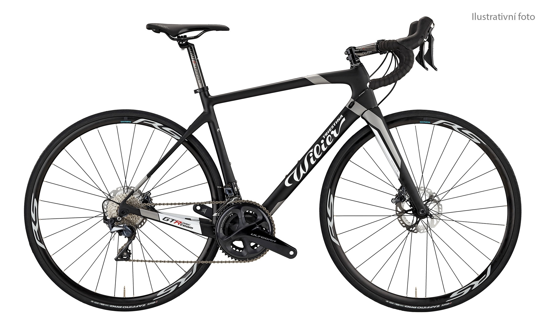 Wilier GTR TEAM Disc+SH105+RS171 black white XL
