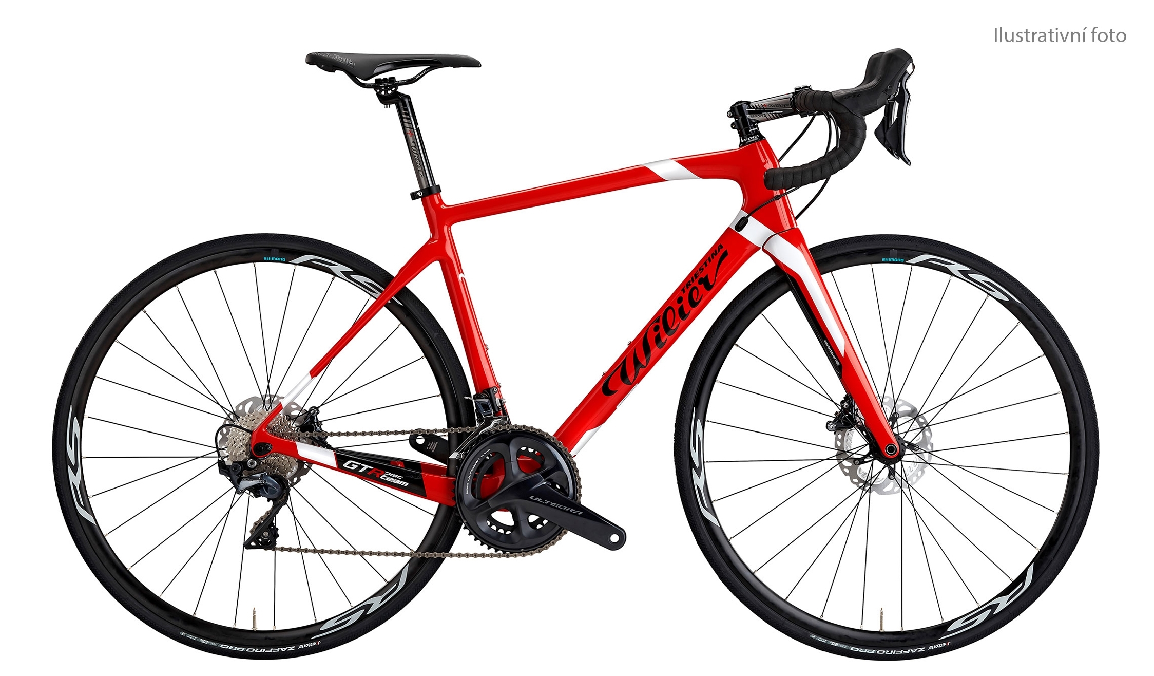 Wilier GTR TEAM Disc+SH105+RS171 red white L