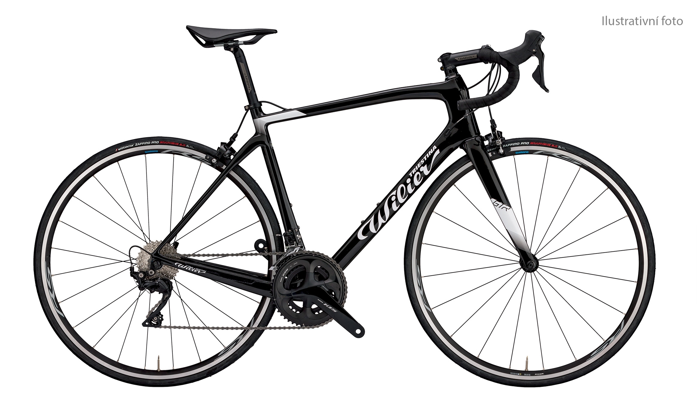 Wilier GTR TEAM Ráfkové+CENTAUR+CALIMA black silv L