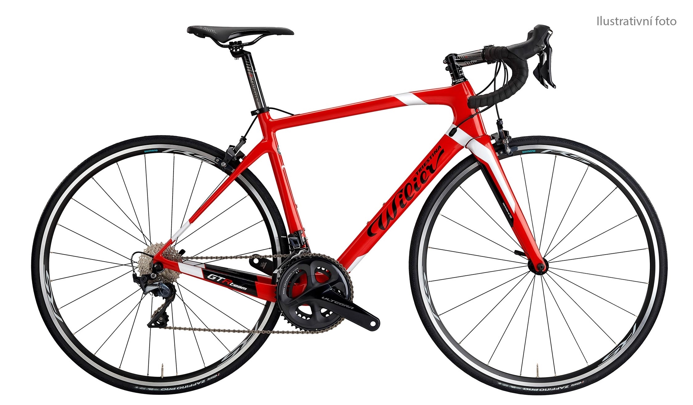 Wilier GTR TEAM Ráfkové+ULTEGRA+RS100 red white M