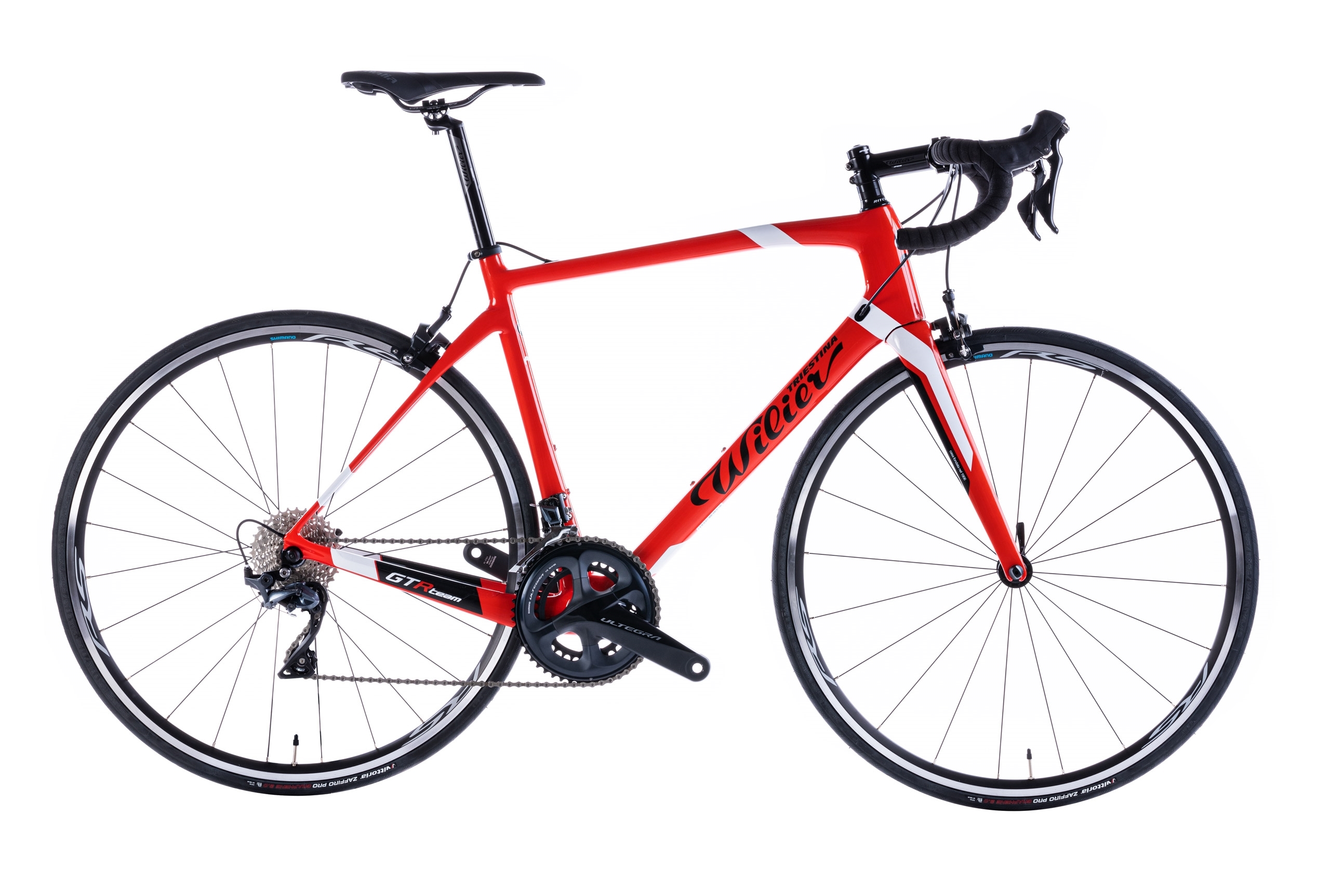 Wilier GTR TEAM Ráfkové+ULTEGRA+RS100 red white S