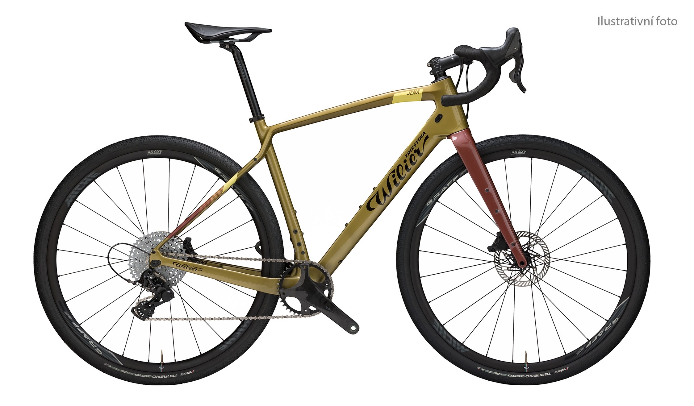 Wilier JENA + GRX 2x11+RS171 green M