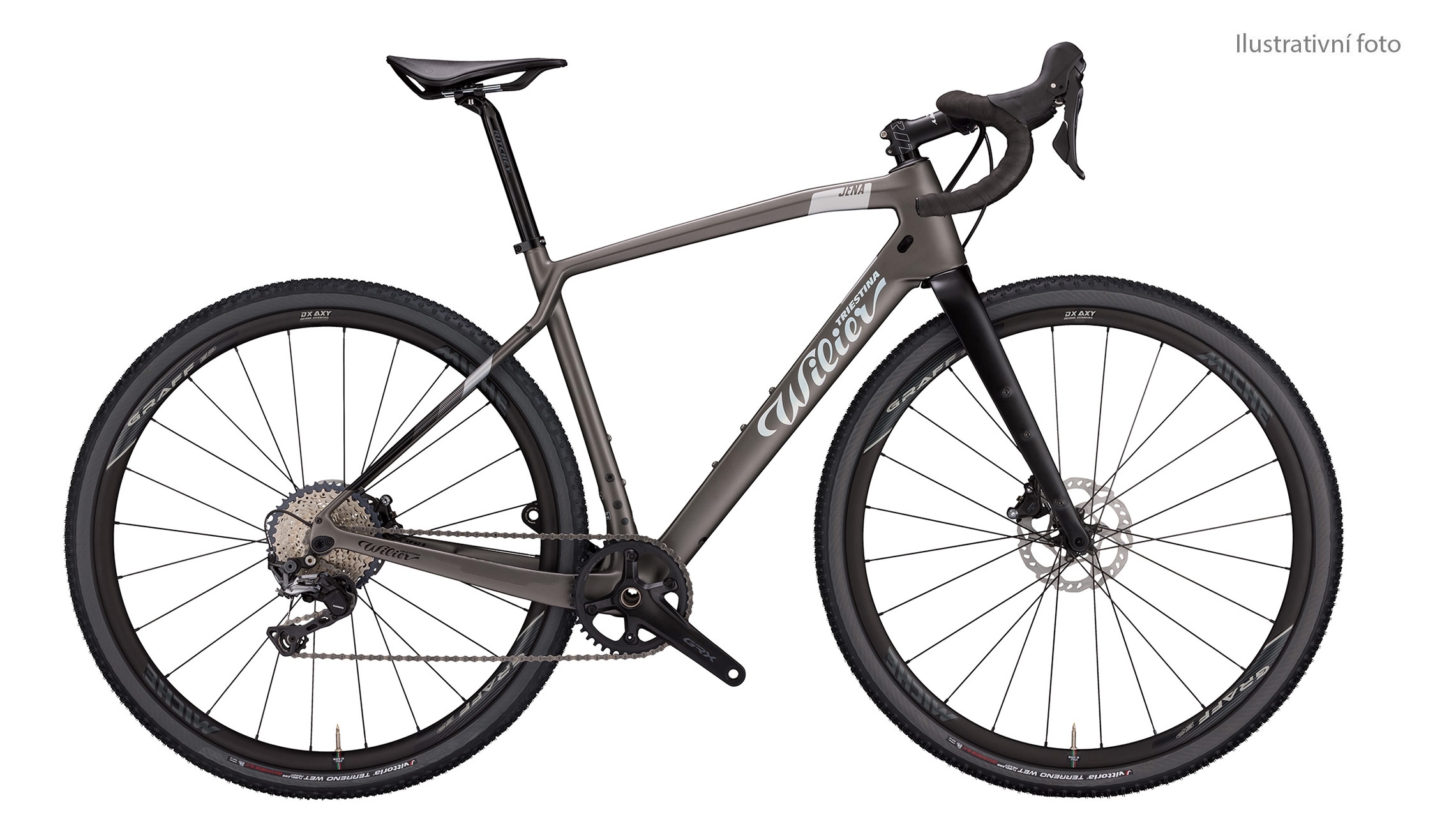 Wilier JENA + GRX 2x11+RS171 smokey S