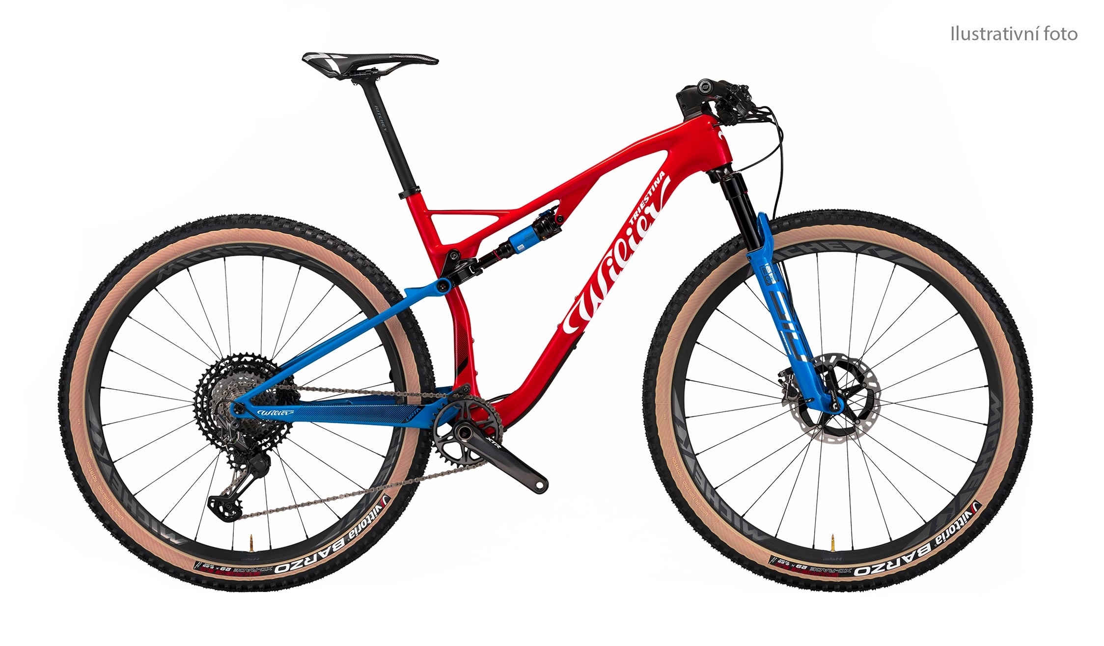 Wilier URTA SLR XT 1x12+SID+K4 red blue M