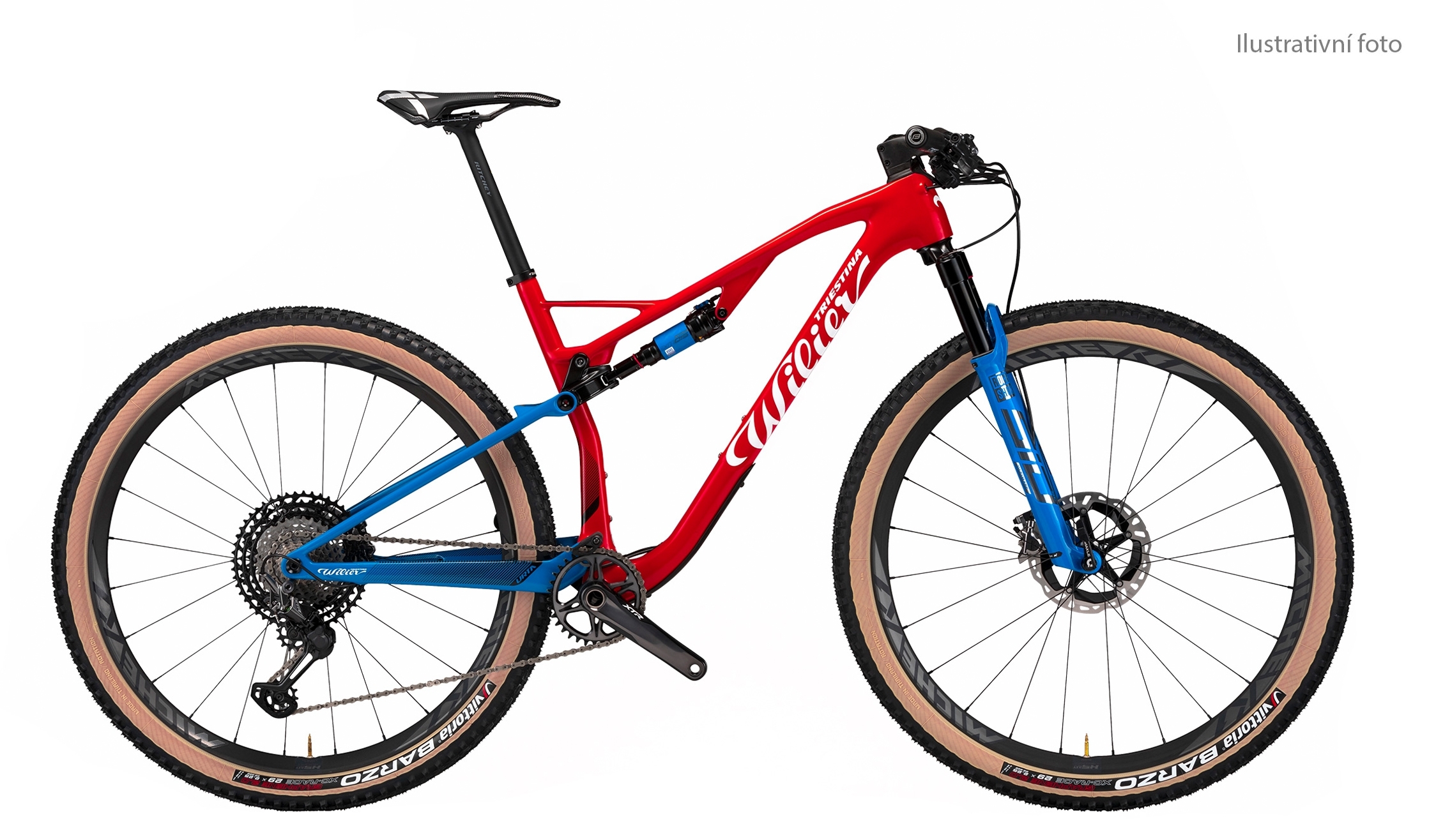 Wilier URTA 29" XT 1x12+SID+K4 red blue L