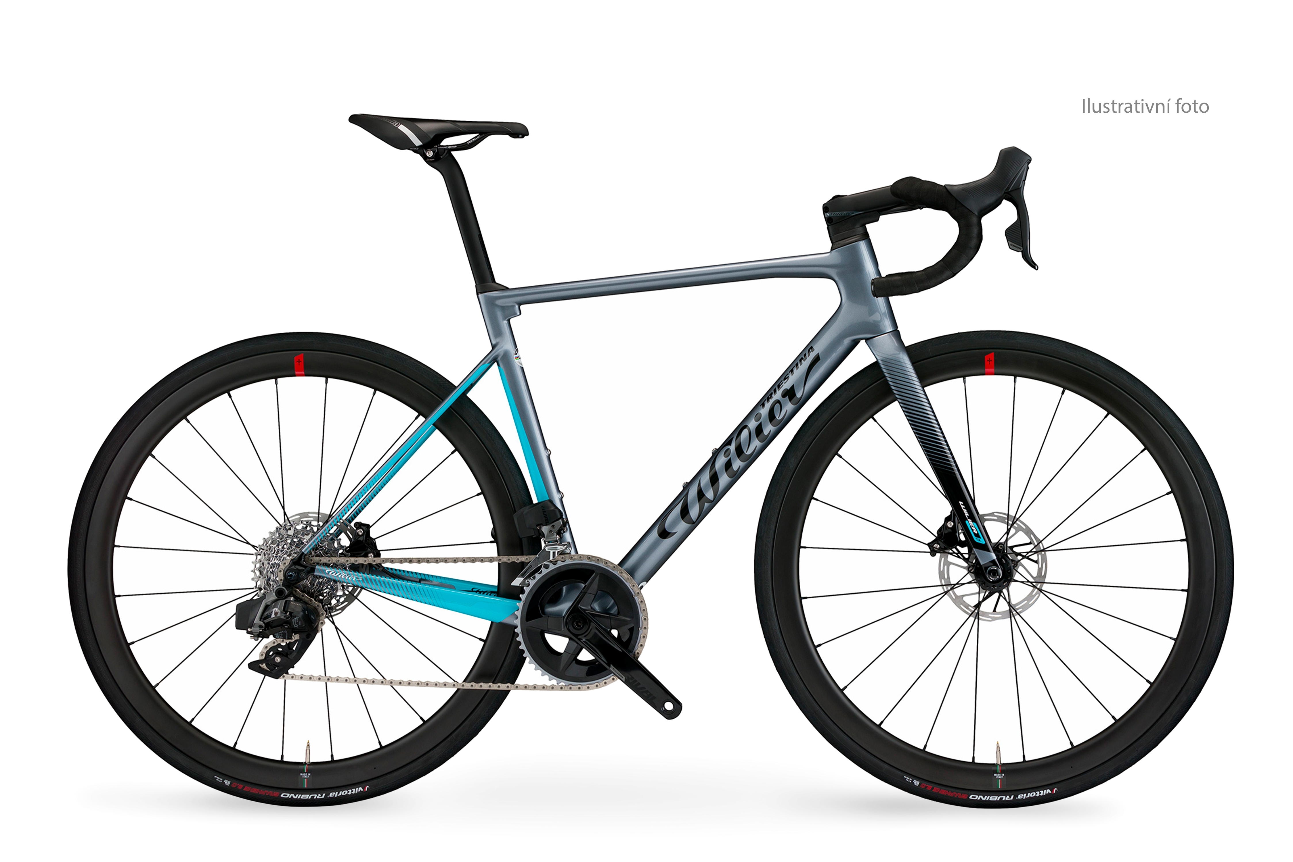 kolo ZERO SL+105 Di2 2x12+RS171 grey blue