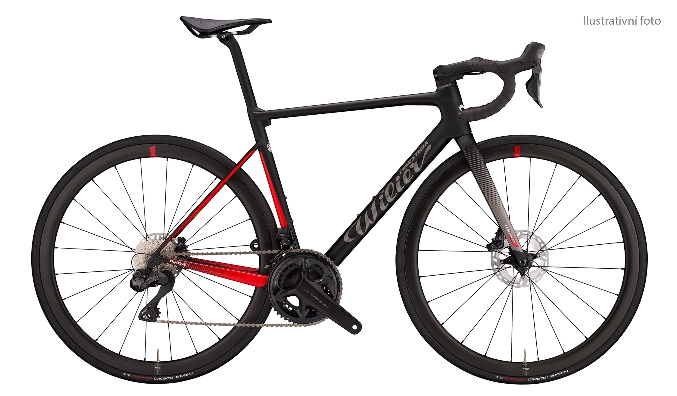 Wilier ZERO SL Disc + ULTEGRA Di2 + RS171 black red L