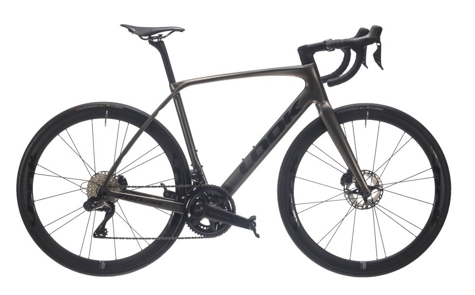 LOOK 765 Optimum 2 Disc Charcoal Metallic Black Satin ULT Di2 R38D Wheel - XL/56 cm