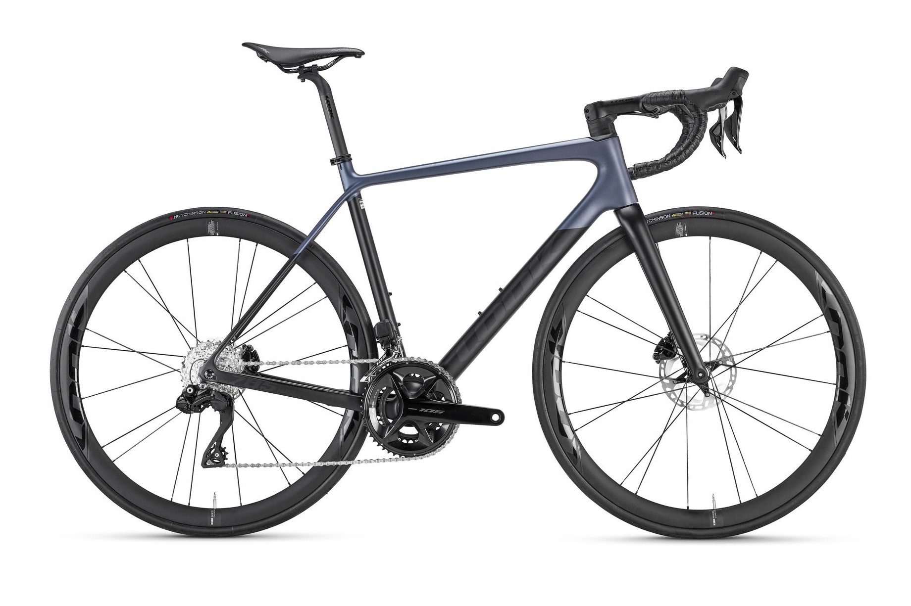 LOOK 785 Huez 2 Disc 105 Di2 Grey Blue Satin Look R38D - L