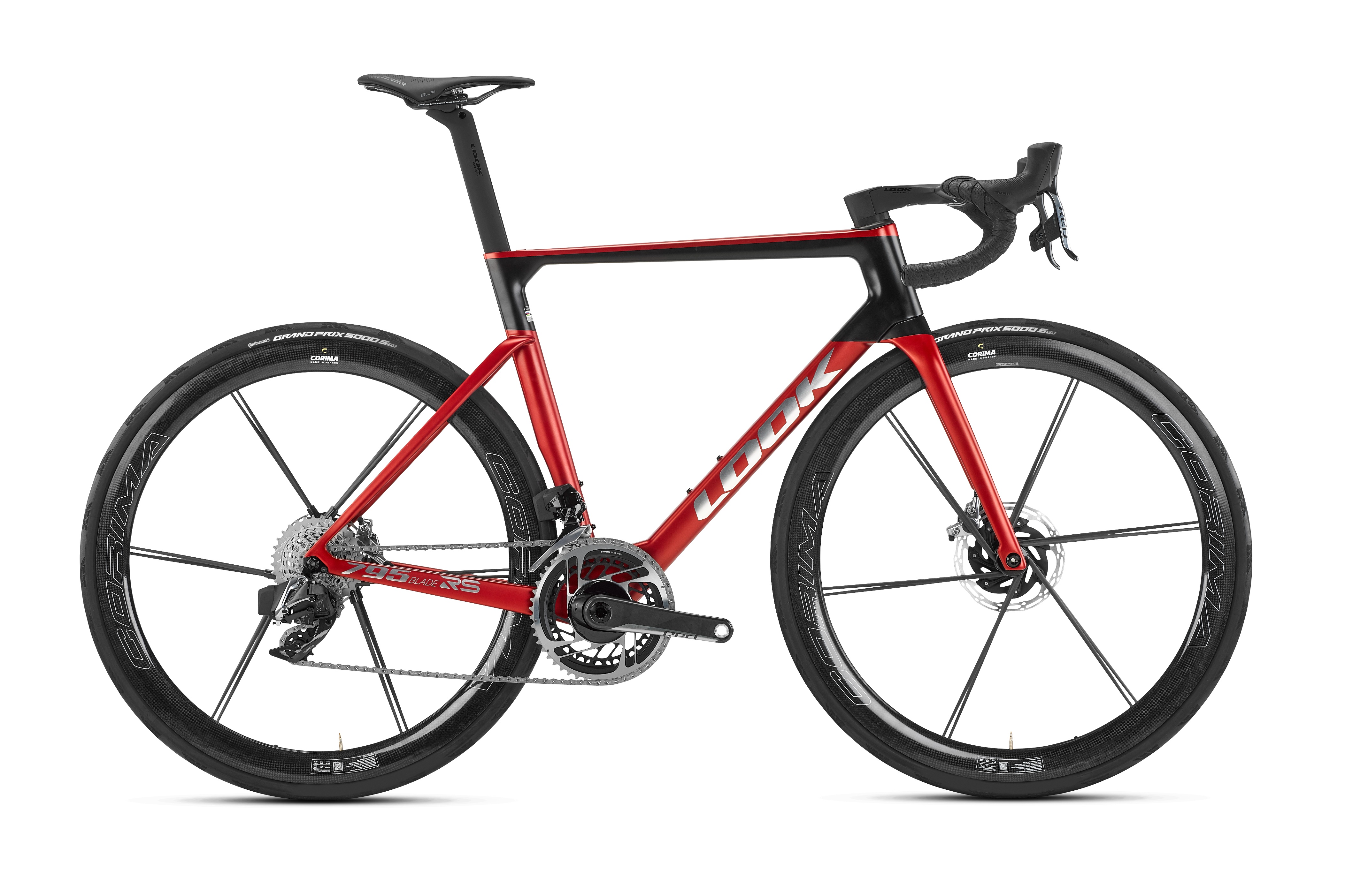 LOOK 795 Blade 2 RS Red Chrome Glossy Red eTap AXS Corima - L