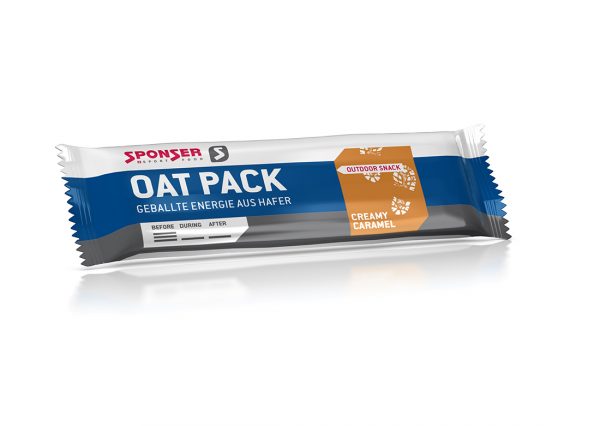 Energetická tyčinka Sponser Oat Pack Creamy -Caramel 50g