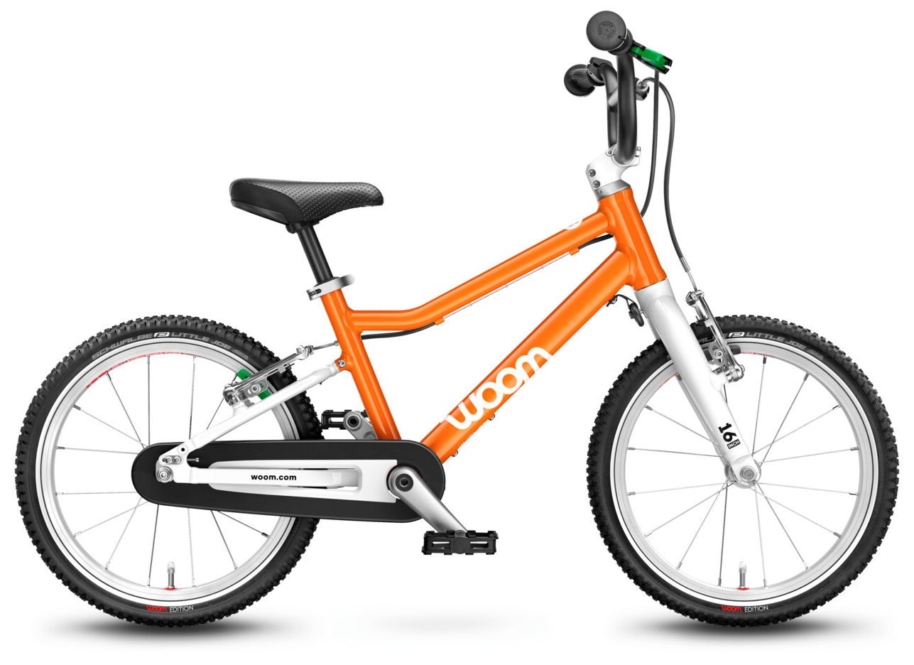 Dětské kolo WOOM 3 Flame Orange 16"