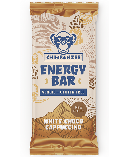 CHIMPANZEE ENERGY BAR White Chocolate Cappuccino 55g