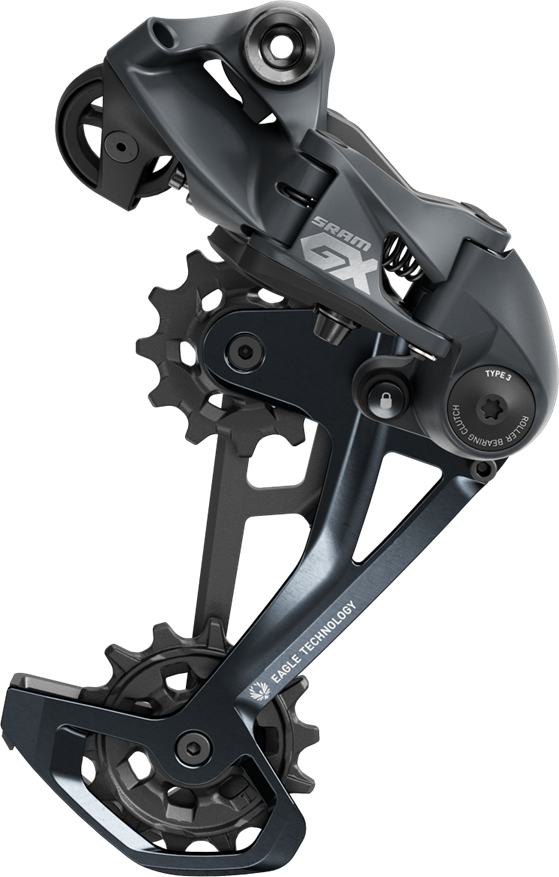 Přehazovačka SRAM GX EAGLE 12 RYCHLOSTNÍ Luna šedá max 52z