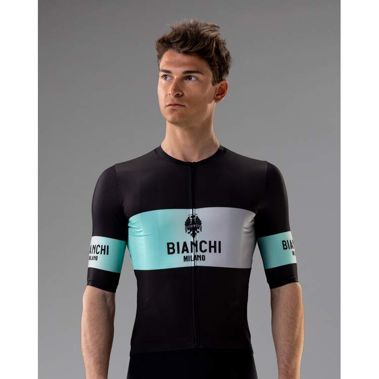Bianchi Remastered letní dres černý