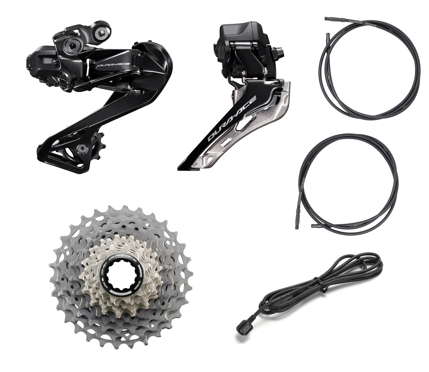 SHIMANO set RD/FD/CS DURA-ACE Di2 RD-R9250, FD-R9250,CS-R9200 (11-30z.) 12 rychl bal