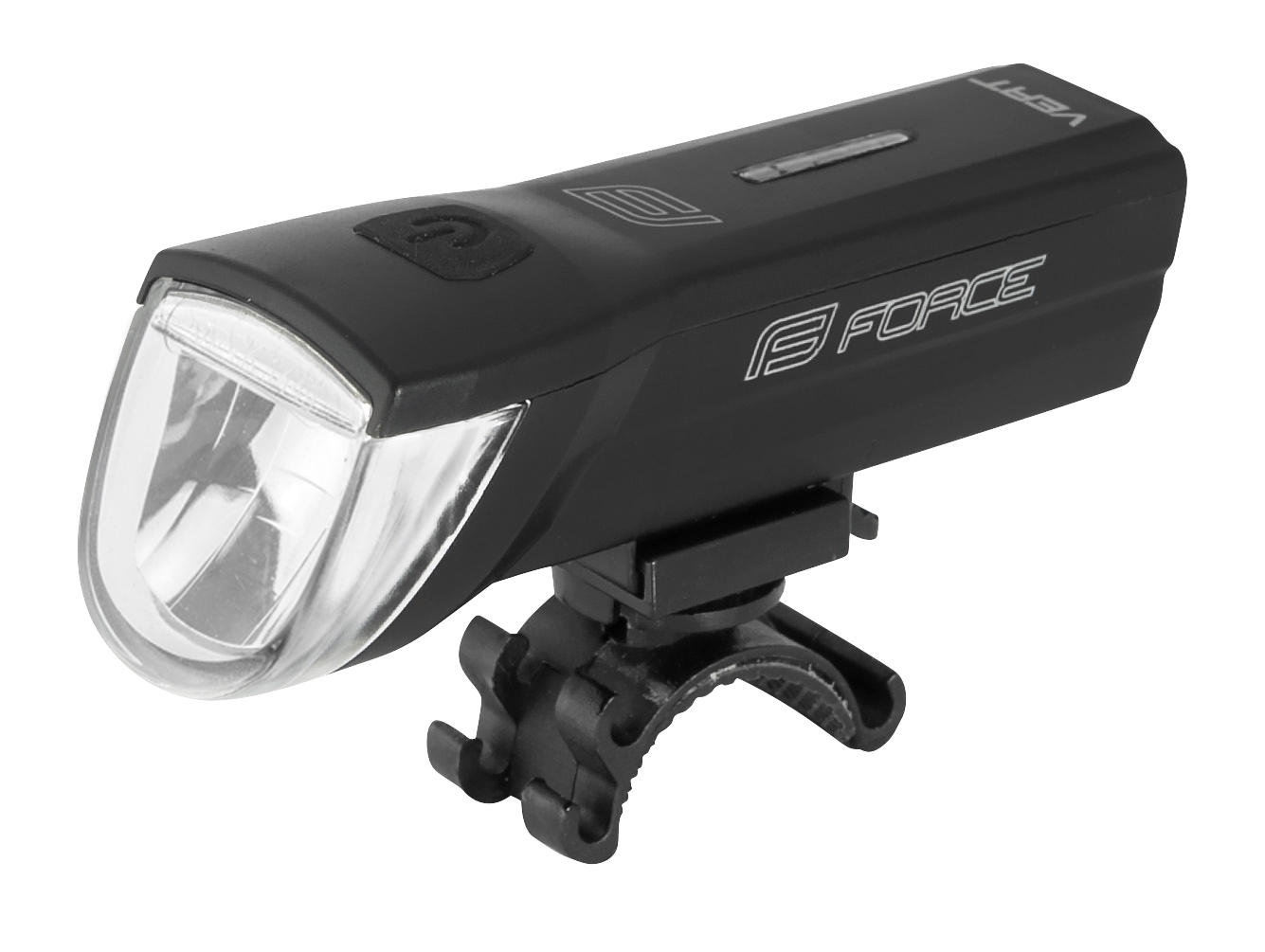 Světlo přední FORCE VERT 110LM USB, černé