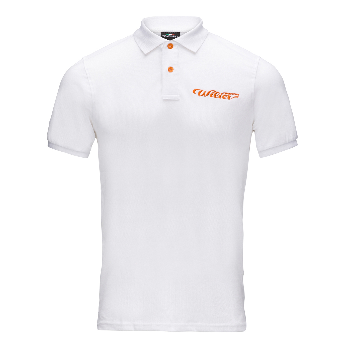 Triko Wilier POLO CLASSIC kr. rukáv, bílé M