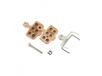 Brzdové destičky - Organic/Steel (Quiet) - (v balení guide pin, clip a pad spreader)