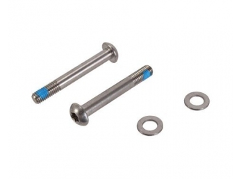 Šrouby pro montáž brzdy - nerezové T25 37mm (2 ks) - pro Flat Mount třmeny