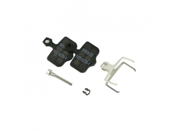 Brzdové destičky - Organic/Steel (Quiet) - (v balení guide pin, clip a pad spreader)