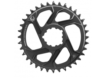 Převodník SRAM X-SYNC 2 36z Direct Mount 6mm Offset Alum , 12ti rychlostní, Black