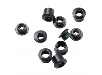 Šrouby SRAM CHAINRING BOLT KIT 4 STEEL BLACK EMTB