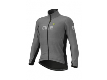 Celoreflexní cyklistická bunda ALÉ GUSCIO  BLACK REFLECTIVE JACKET  - Velikost L
