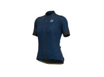 Letní cyklistický dres ALÉ OFF-ROAD GRAVEL JOSHUA LADY Blue - Velikost XL