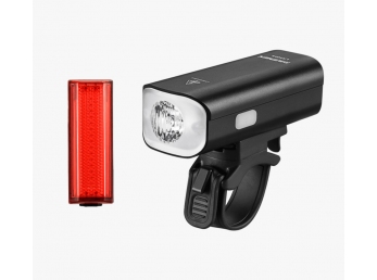 Set světel přední Ravemen LR500S + zadní Ravemen TR20
