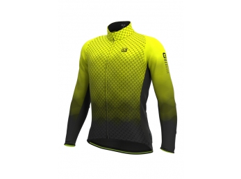 Zateplený cyklistický dres ALÉ R-EV1 CLIMA PROTECTION 2.0 VELOCITY WIND G+ - Velikost L