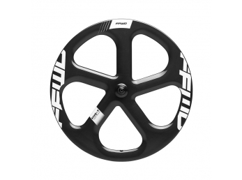 Dráhová loukoť přední FFWD CARBON 5 SPOKE TUBULAR SKF 1K TRACK White