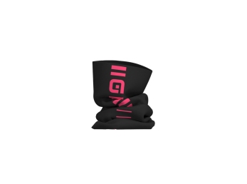 Cyklistický nákrčník ALÉ  IDENTITY TUBOLAR HEADGEAR Black-Pink - Velikost UNI